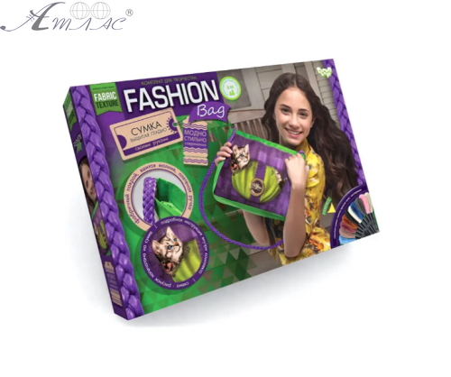 Набір для творчості Вишивка сумки ниткою муліне Fashion Bag FBG-01-05 Набір для творчості Вишивка сумки ниткою муліне Fashion Bag FBG-01-05