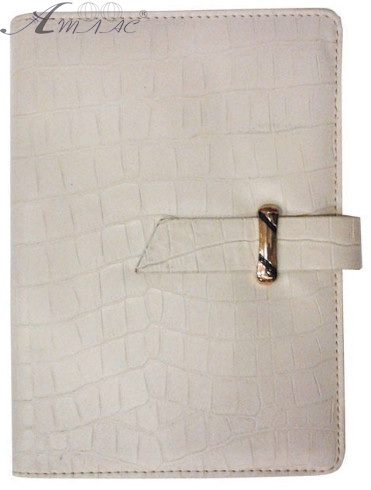 Щоденник недатований B6 зі шкіряним клапаном HJ-32E21