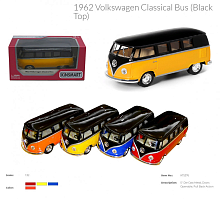 Машинка модель Kinsmart, WV Classical Bus 1962 рік  KT5376W