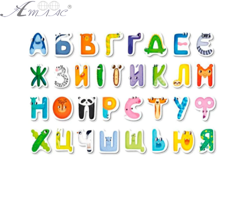 Магніти Літери Український алфавіт у коробці 13,5х11х5см  200211 фото 2