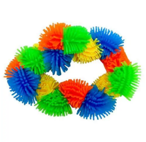 Игрушка Силиконовая антистресс Браслет силиконовый Пушистые шарики  08345