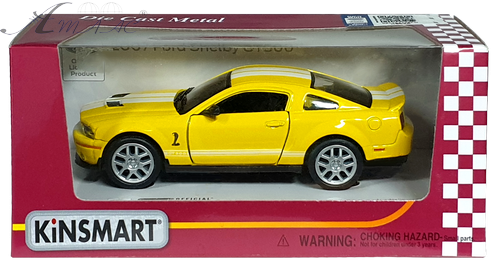 Машинка Kinsmart Ford Shelby GT500, 2007 год  KT5310W
