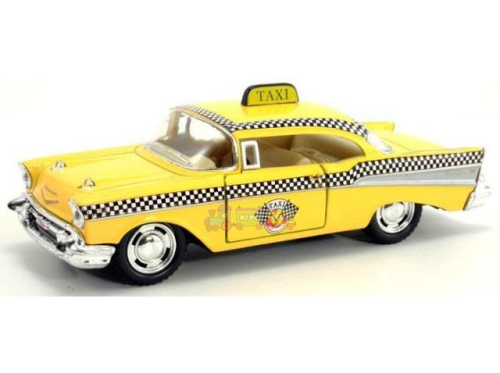 Машинка Kinsmart Chevrolet Bel Air Taxi 1957 год  KT5360W