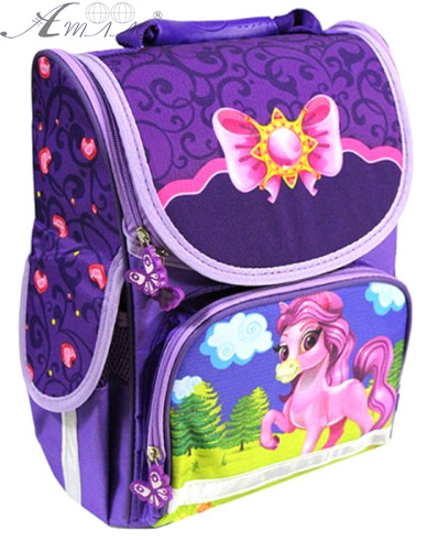 Ранець ортопедичний Smile Поні бузковий 988377