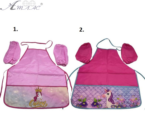 Фартук дитячий з нарукавниками Єдиноріг 127-1