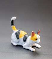 Игрушка Фигурка Кота Трехцветный 6 см  03221