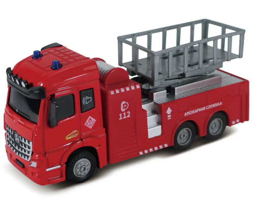 Игрушка Машинка Пожарная  16см свет, звук в коробке  XG877-A61A