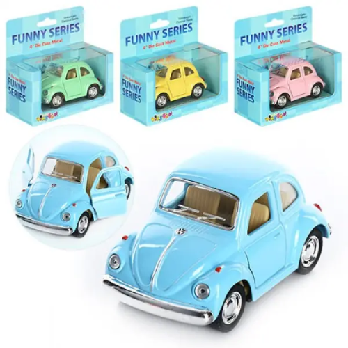 Машинка модель Kinsfun, VW Classical Beetle  KT4026WY
