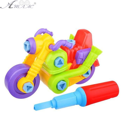 Іграшка Мотоцикл розбірний з інструментами 21 см  ИП30.002