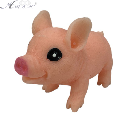 Іграшка Силіконова тягучка Порося рожеве 6см 08545 Іграшка Силіконова тягучка Порося рожеве 6см 08545