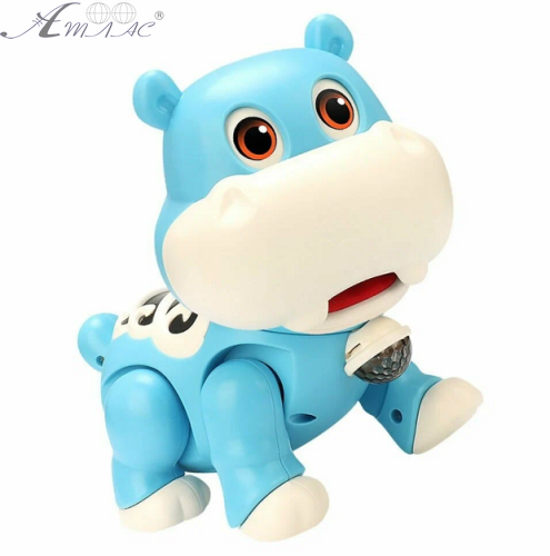 Іграшка Бегемотик ходить музичний зі світловими ефектами  9055С фото 3