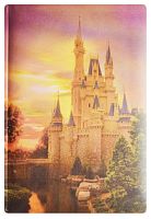 Блокнот ЛК А5, бумага с рисунками, обложка из кожзаменителя, замок WB-5356