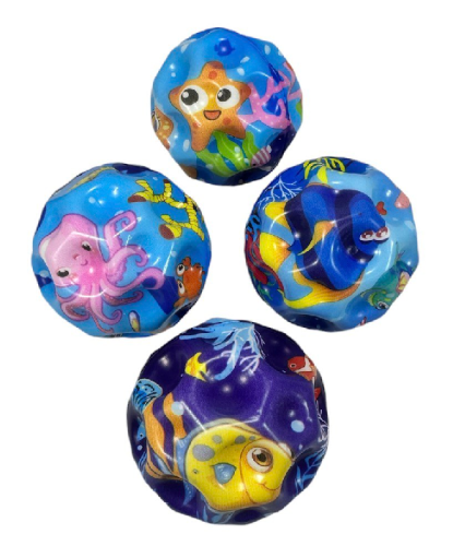 Игрушка Мяч Гравити Бол попрыгунчик 63мм мультяшные  15985 фото 2