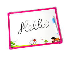 Дошка сухостираєма з пластиковою рамкою 24,5 х 34,5 см  03097