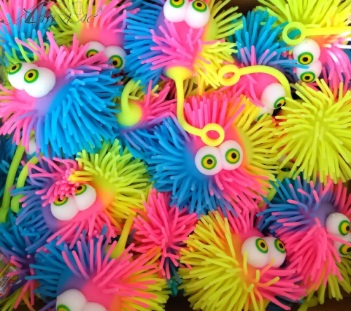 Іграшка Силіконовий Їжачок з очима Світиться 10см  08302