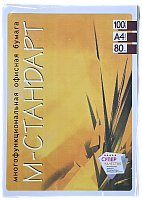 Бумага А 4 100 л М-Стандарт  80 г/м  03083