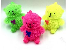 Іграшка Силіконова тягучка Ведмедик світло 7см Йо-Йо  05690