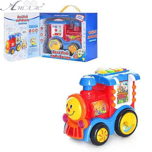 Розвиваюча іграшка Веселий Паровозик Пісеньки, Алфавіт  ZYE-E0074