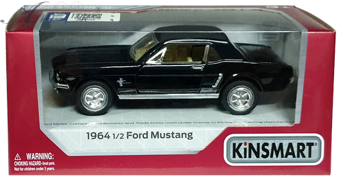 Машинка Kinsmart Ford Mustang 1964 рік KT5351W фото 2 Машинка Kinsmart Ford Mustang 1964 рік KT5351W фото 2