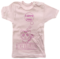 Комплект бавовна футболка + шорти р.26 с написом 12878