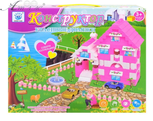 Игрушка Конструктор Brick, Красивые домики  SY5009  