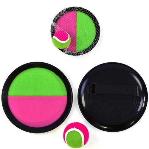 Игрушка Ловушка на руку пластиковая на липучках, диаметр 18 см в сетке  С40182