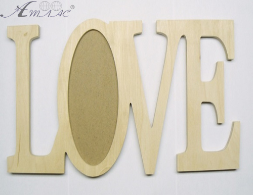 Дерев'яна Фоторамка "Love" для 1-ої фото 0395