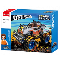 Игрушка Конструктор Sluban Off-Road Внедорожник - Инерционный 267 деталей  M38-B1162