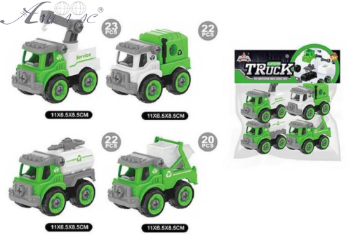 Іграшка машинка Спецтехніка збірно-розбірний  23-1134