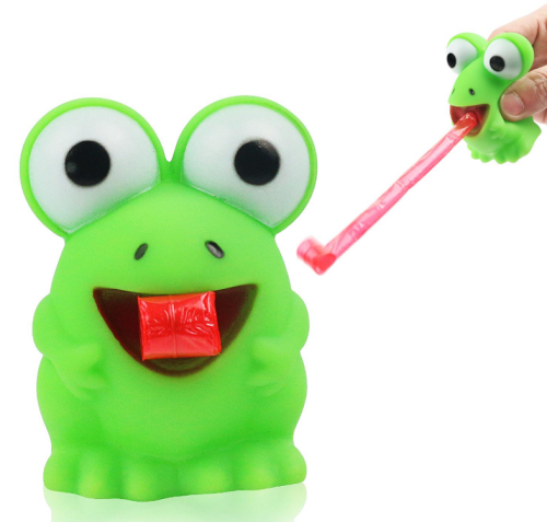 Игрушка Жабка и Дракончик резина цвет микс 8 см Антистресс  9585 фото 2