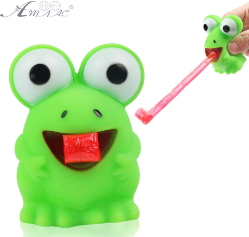 Іграшка Жабка та Дракончик гума колір мікс 8 см Антистрес  9585 фото 2