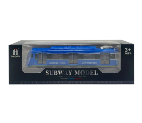 Игрушка Поезд Синий свет, звук  22см в коробке  731-27К1 фото 2