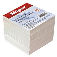 Бумага для заметок Skiper белая НЕ склеенная 90 х 90 мм 900 л SK-1711