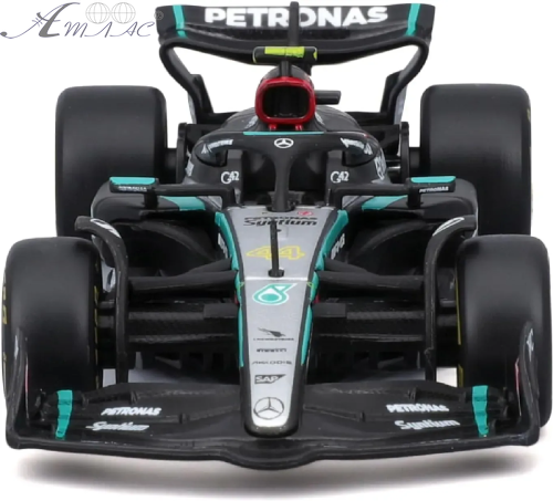 Машинка Bburago F1 W15 AMG гоночний болід 13см  18-38208 фото 2