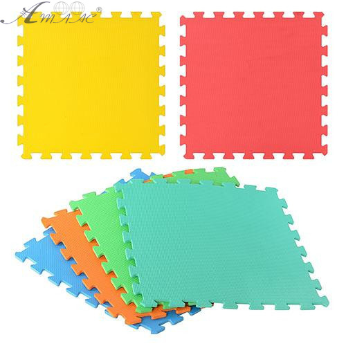 Игрушка Коврик Пазлы мягкий Мат большой 6 шт 52 * 52 см  2095