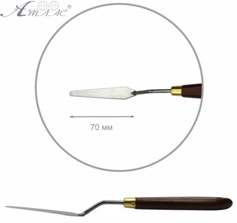 Мастихин Роса № 52 Italy лопатка 7 см 52 Мастихин Роса № 52 Italy лопатка 7 см 52