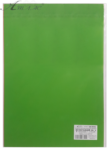 Картон цветной с двух сторон Атлас № 1 яркий 6 листов AS-0548 фото 2 Картон цветной с двух сторон Атлас № 1 яркий 6 листов AS-0548 фото 2