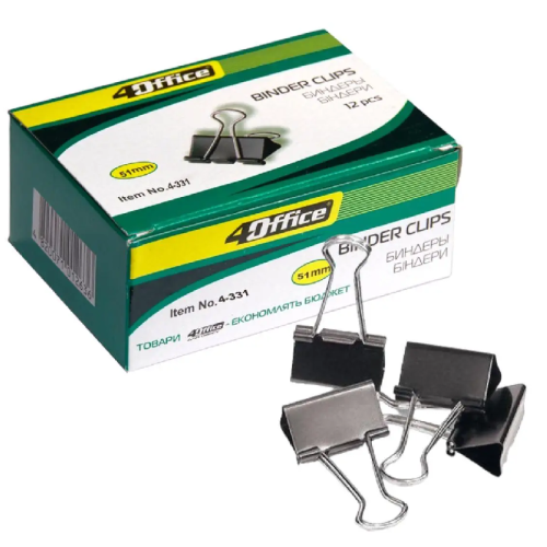 Биндер 51 мм шириной Цена за пачку 12шт !  4-331