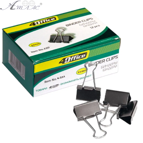 Біндер 51 мм шириною Ціна за пачку 12шт!  4-331
