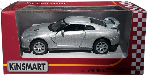 Машинка Kinsmart Nissan GT-R R35 2009 год KT5340W, WP